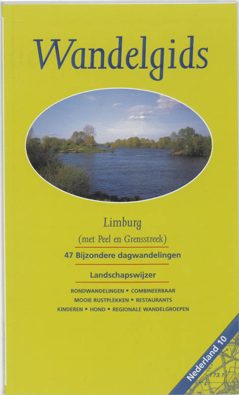 Omslag van Wandelgids voor Midden Limburg, Noord Limburg en Peel
