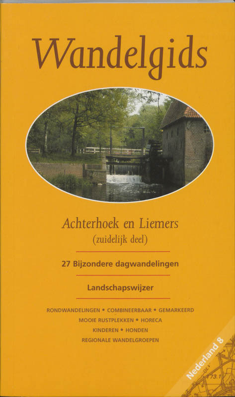 Omslag van Wandelgids voor Achterhoek en Liemers-Zuidelijk deel