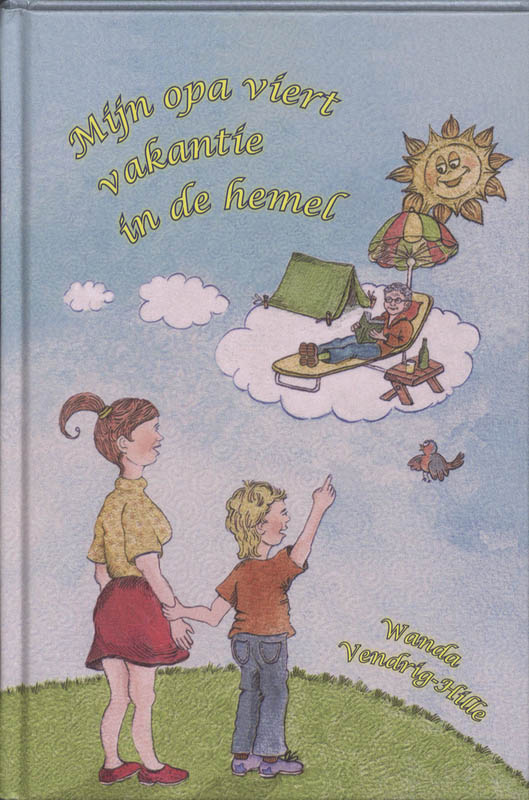 Omslag van Mijn opa viert vakantie in de hemel