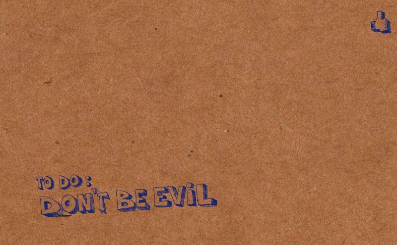 Omslag van To do: Don't Be Evil