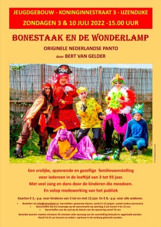 Omslag van Bonestaak en de Wonderlamp