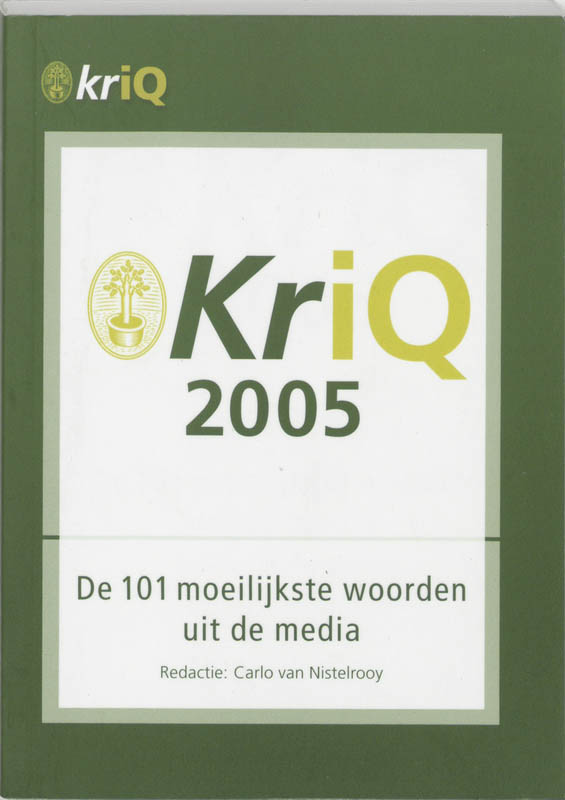 Omslag van Kriq 2005
