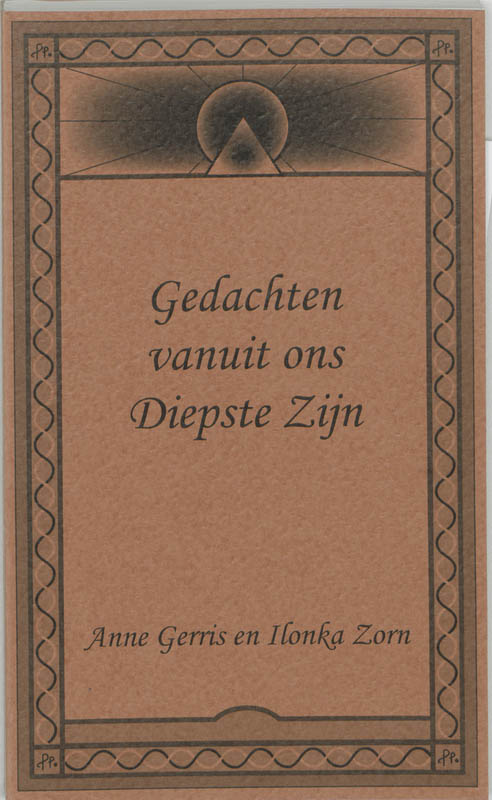 Omslag van Gedachten vanuit ons diepste zijn