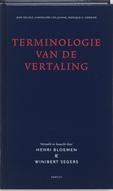Omslag van Terminologie van de vertaling