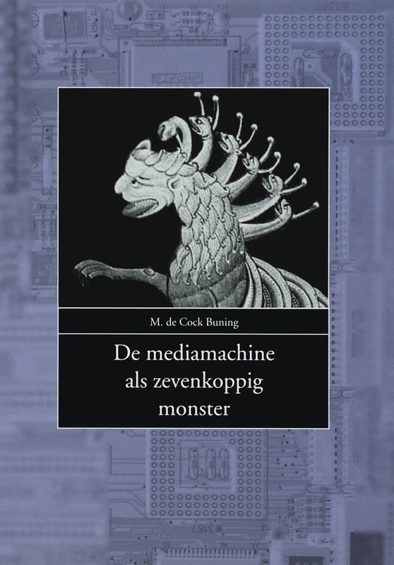 Omslag van De mediamachine en het zevenkoppig monster