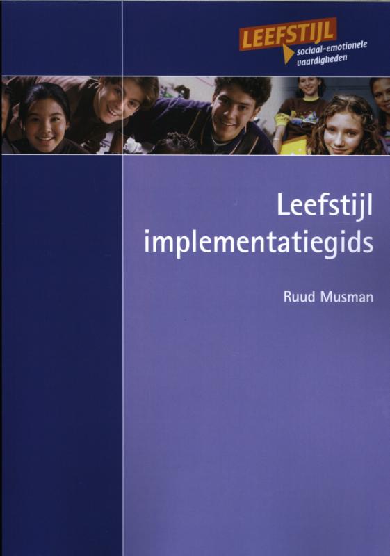 Omslag van Leefstijl implementatiegids