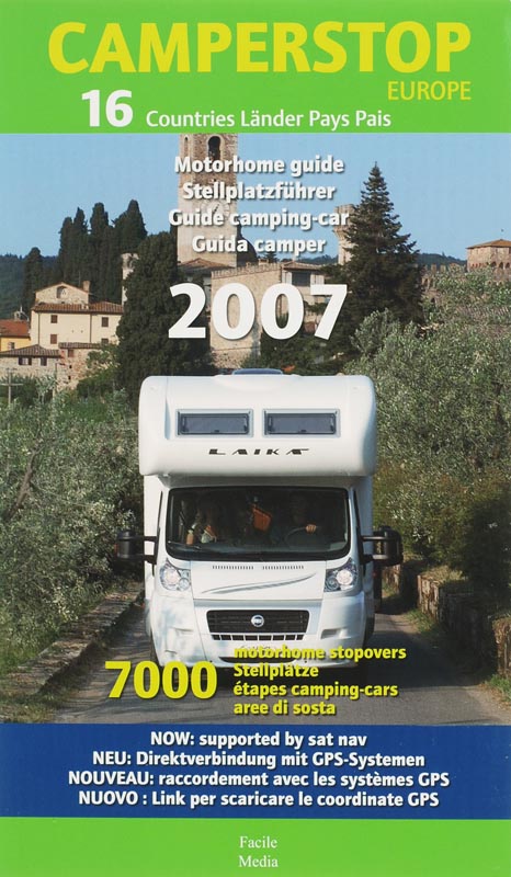 Omslag van CamperStop Europe