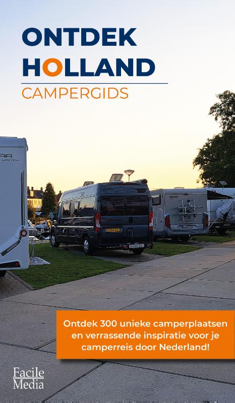 Omslag van Ontdek Holland campergids