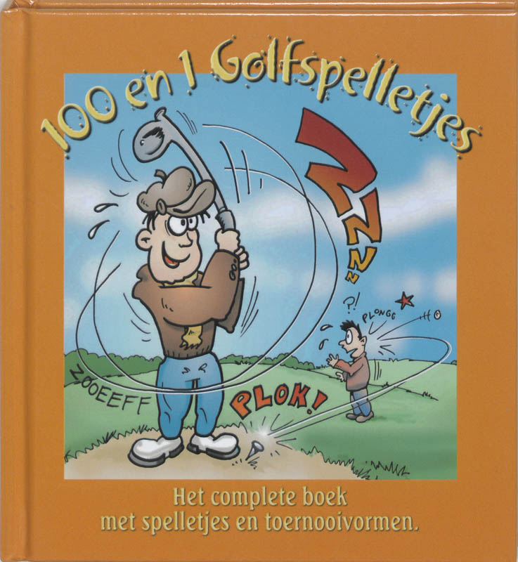 Omslag van 100 en 1 golfspelletjes