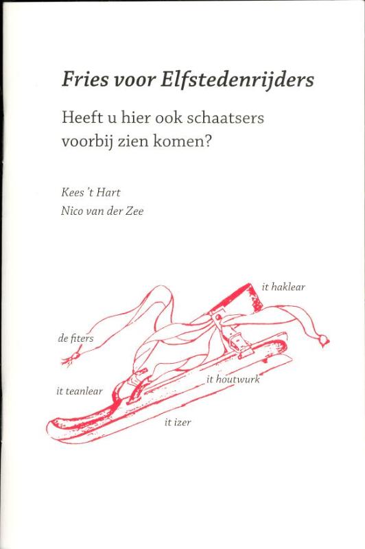 Omslag van Fries voor elfstedenrijders