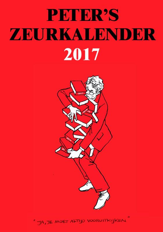 Omslag van Peter's Zeurkalender 2017