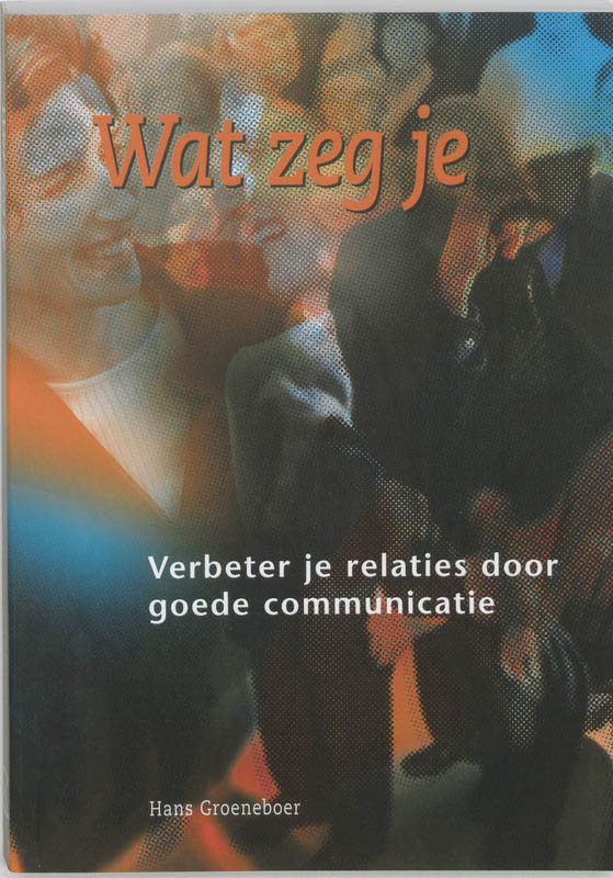 Omslag van Wat zeg je