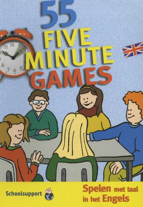 Omslag van 55 five minute games