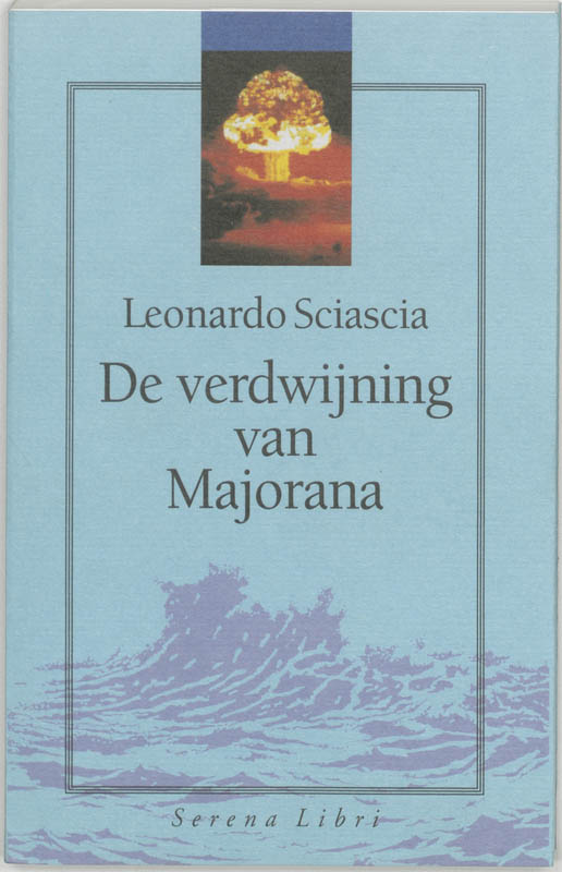 Omslag van De verdwijning van Majorana