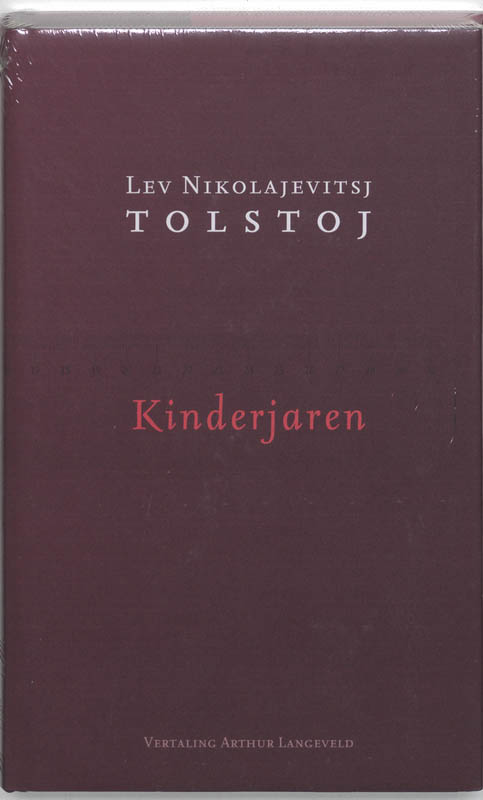 Omslag van Kinderjaren