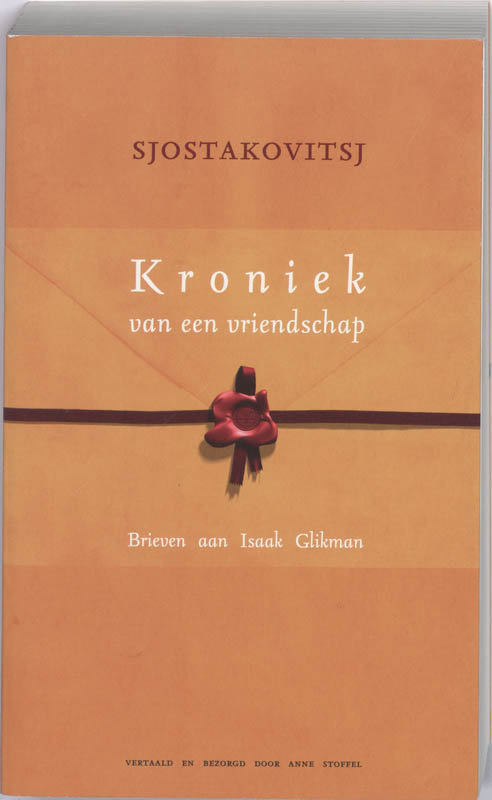 Omslag van Kroniek van een vriendschap