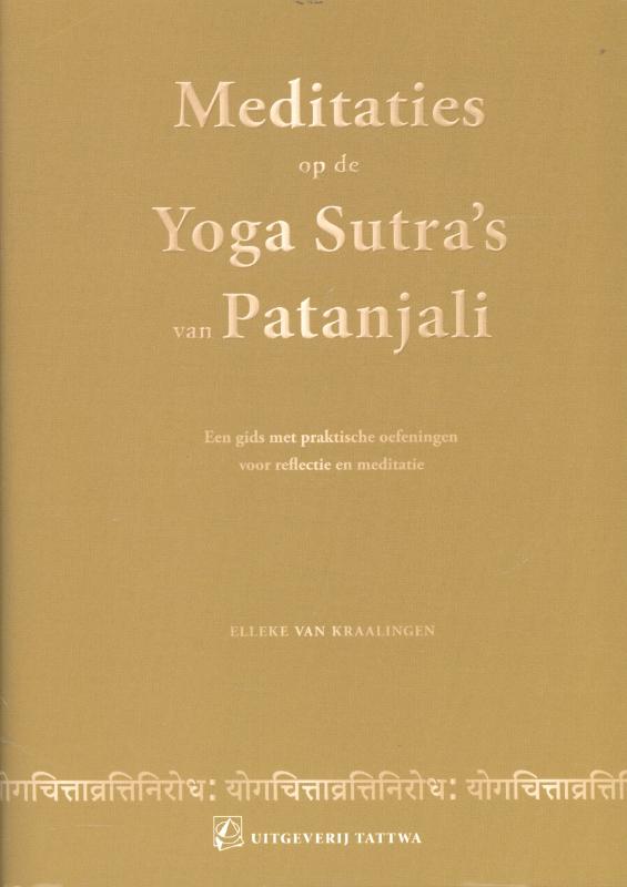 Omslag van Meditaties op de Yoga Sutra's van Patanjali