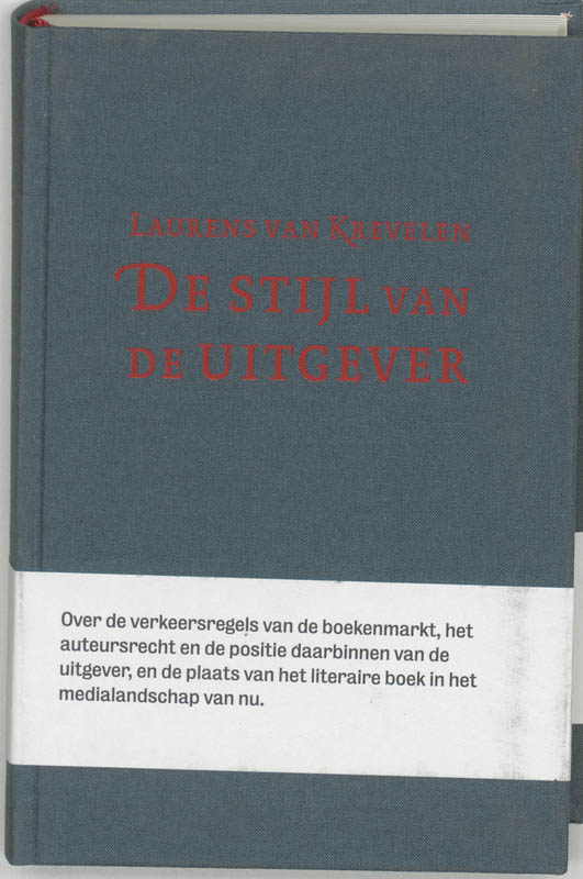 Omslag van De stijl van de uitgever
