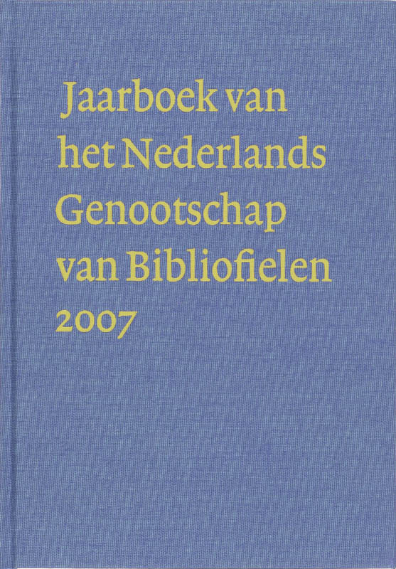 Omslag van 2007 XV