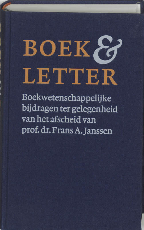 Omslag van Boek & Letter