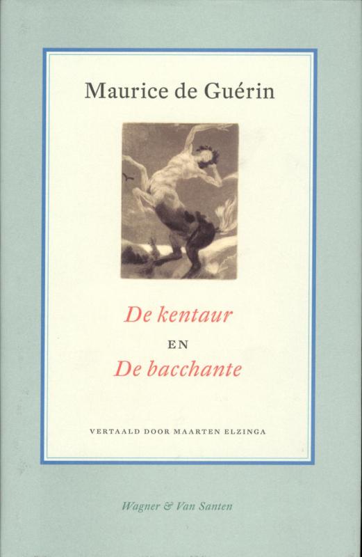 Omslag van De kentaur en de bacchante