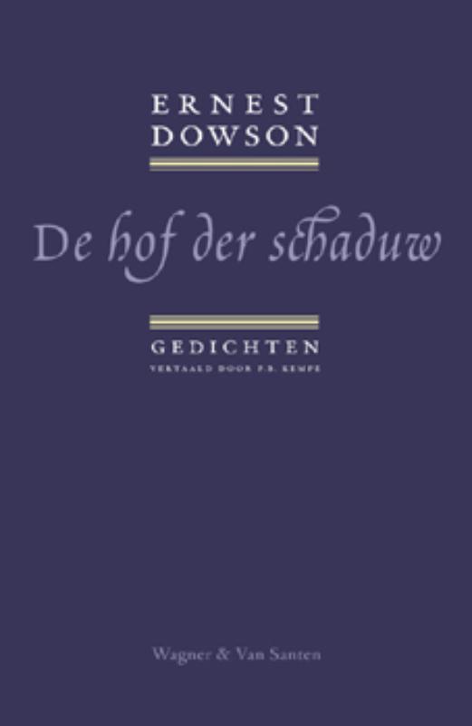 Omslag van De hof der schaduw