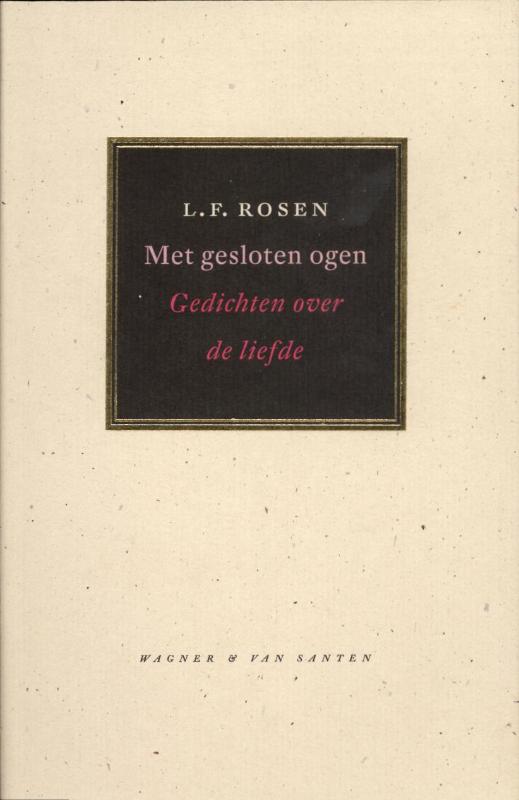Omslag van Met gesloten ogen