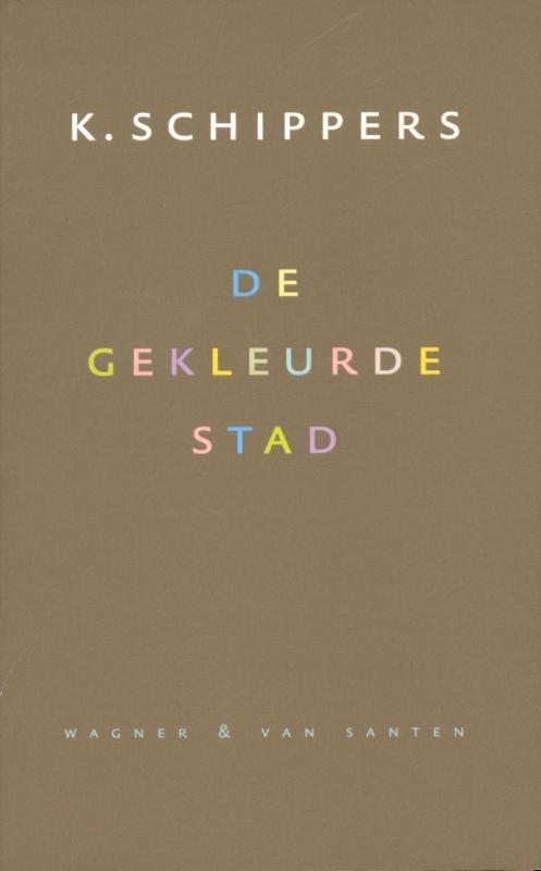 Omslag van De gekleurde stad