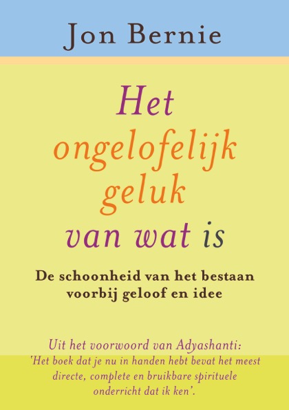 Omslag van Het ongelofelijke geluk van wat is