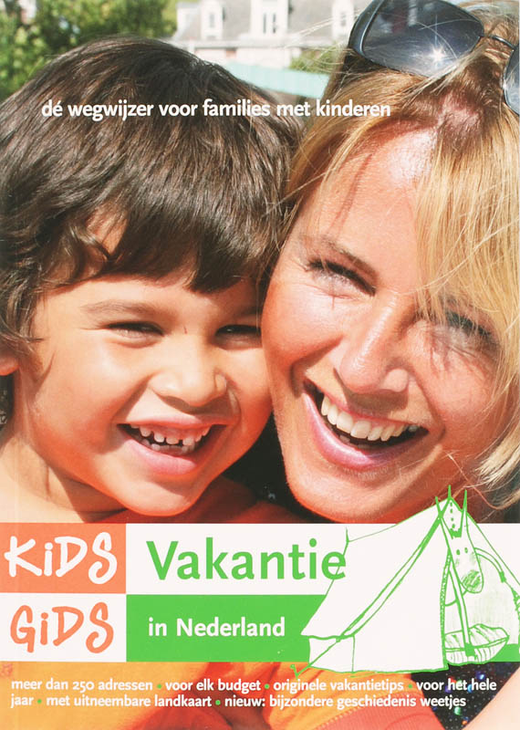 Omslag van Kidsgids Vakantie in Nederland