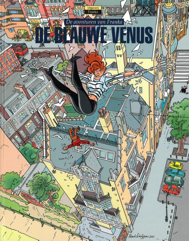 Omslag van De blauwe venus