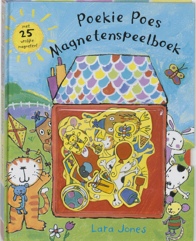 Omslag van Poekie Poes Magnetenspeelboek