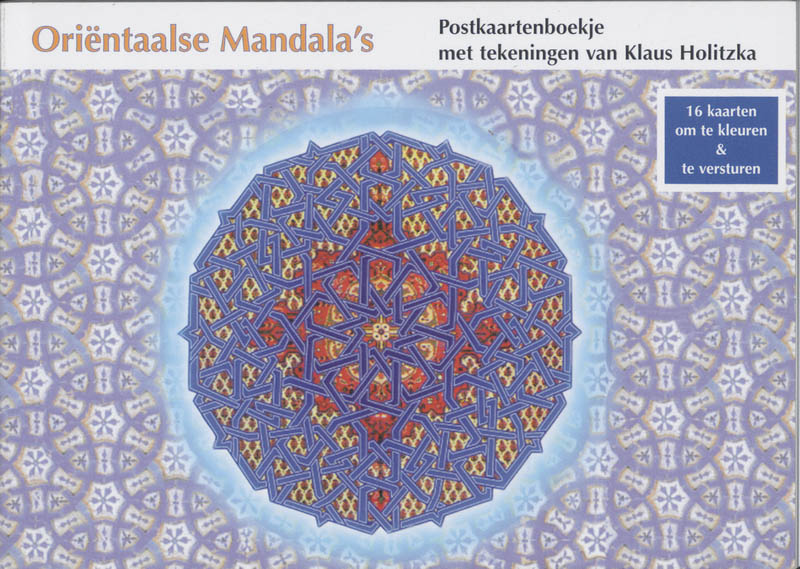 Omslag van Orientaalse mandala's postkaartboekje