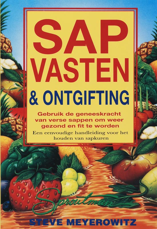 Omslag van Sapvasten en ontgifting