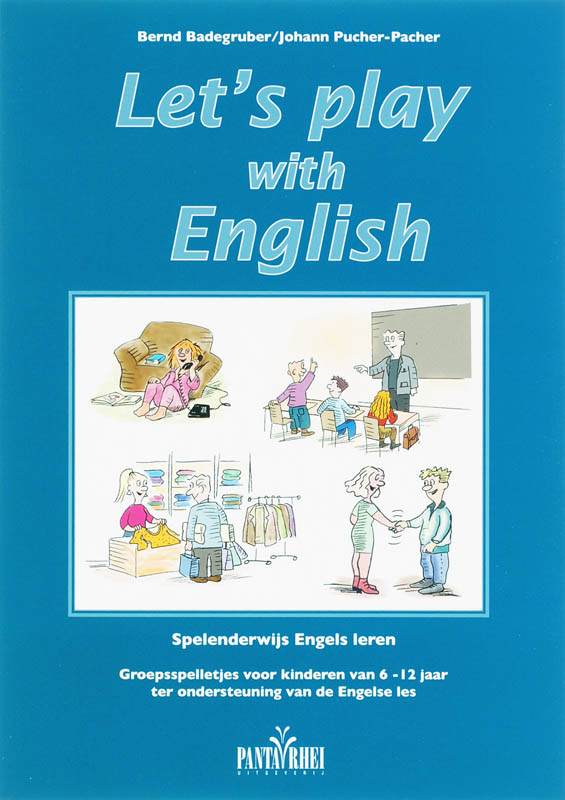 Omslag van Let's play with English