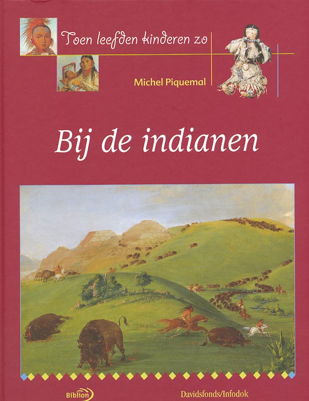 Omslag van Bij de indianen