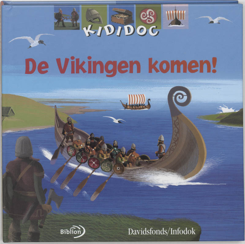 Omslag van De Vikingen komen