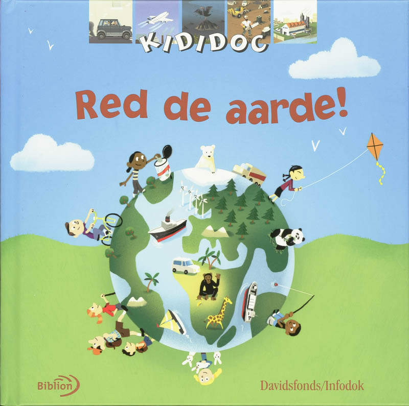 Omslag van Red de aarde!