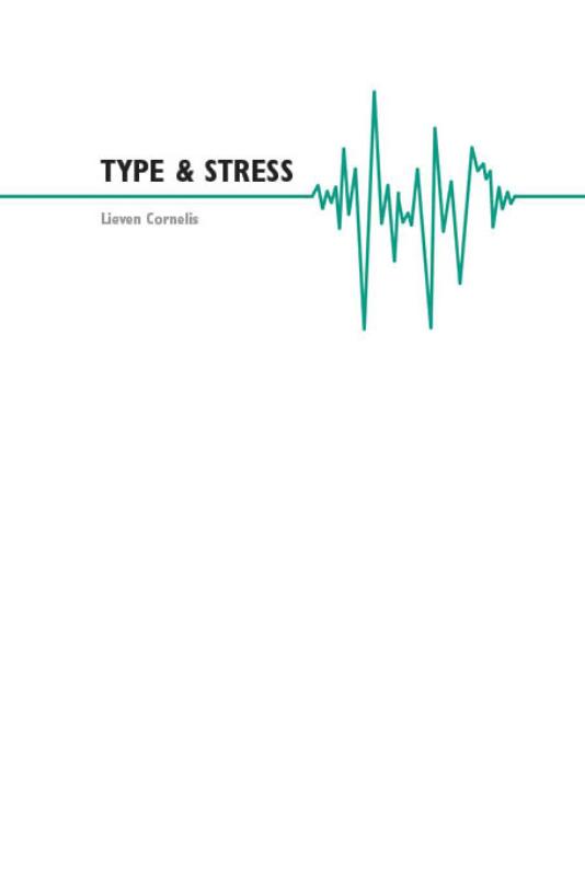 Omslag van Type en stress