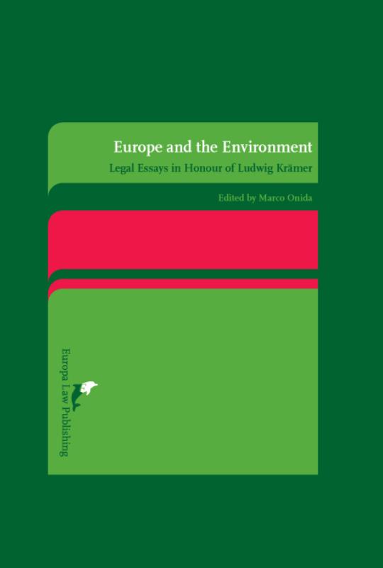 Omslag van Europe and the Environment