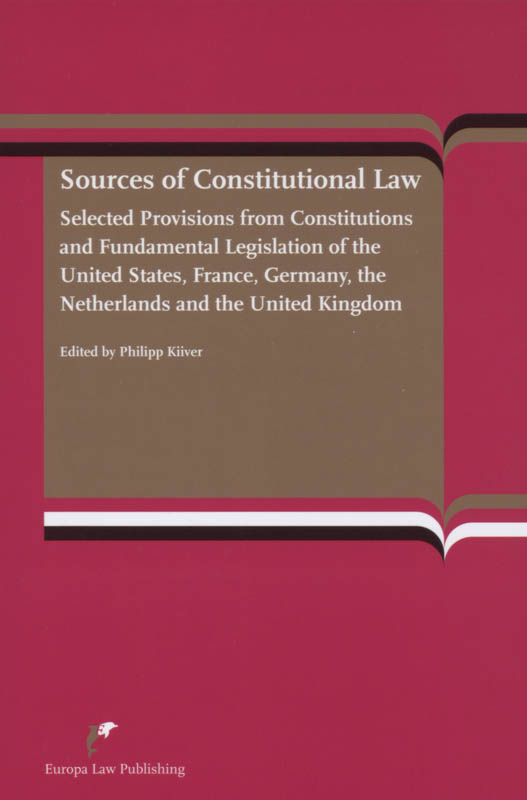 Omslag van Sources of Constitutional Law