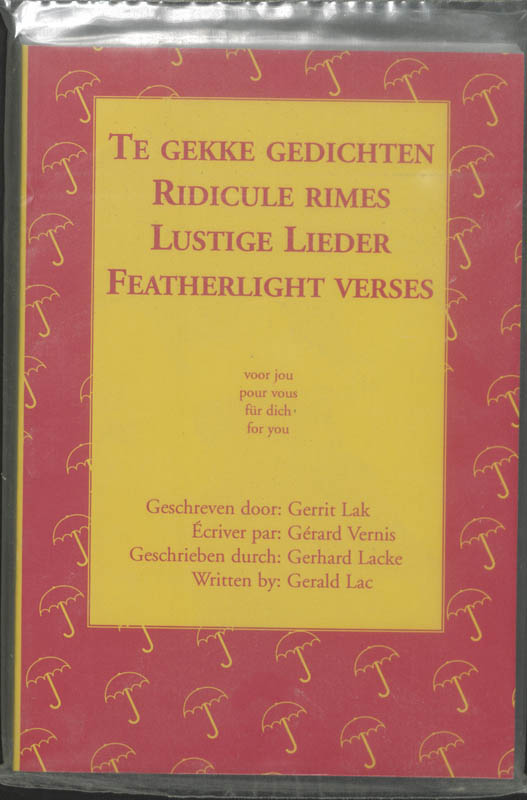 Omslag van Te gekke gedichten