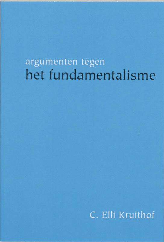 Omslag van Argumenten tegen het fundamentalisme