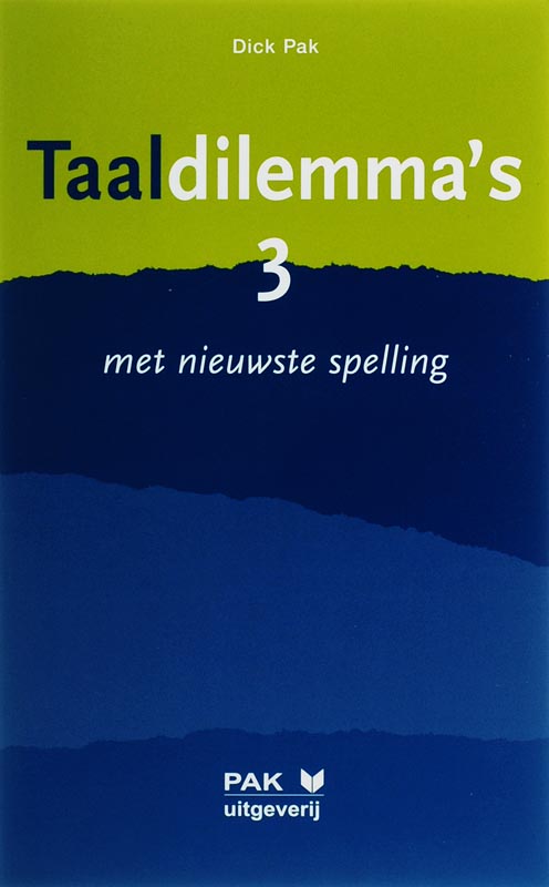 Omslag van 3 Met nieuwste spelling