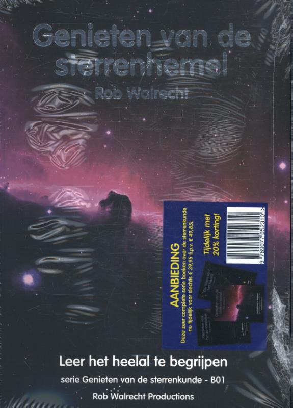 Omslag van Set 4 Complete set boeken Genieten van de sterrenkunde