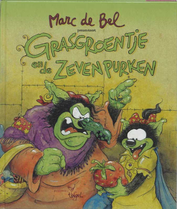 Omslag van Grasgroentje en de Zeven Purken