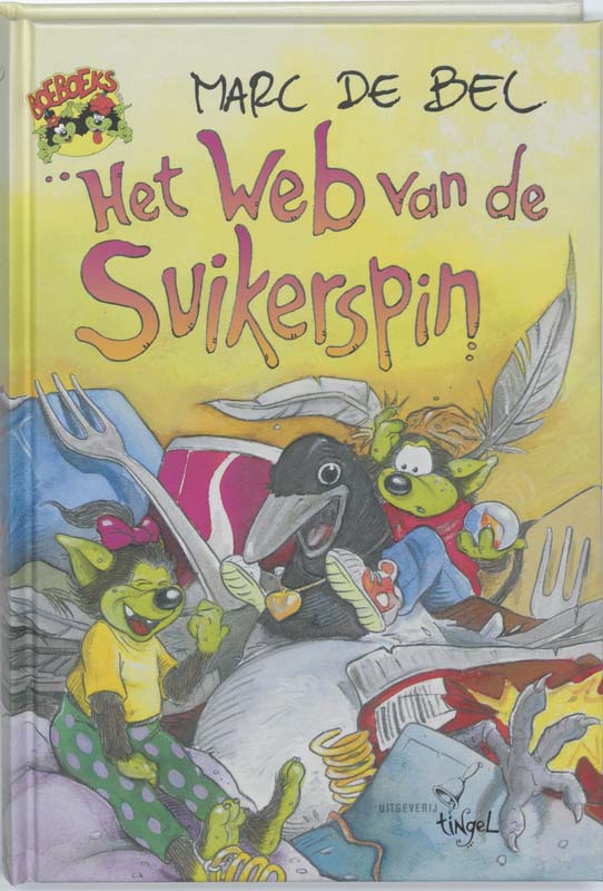 Omslag van Het web van de suikerspin