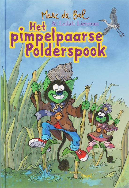 Omslag van Het pimpelpaarse polderspook