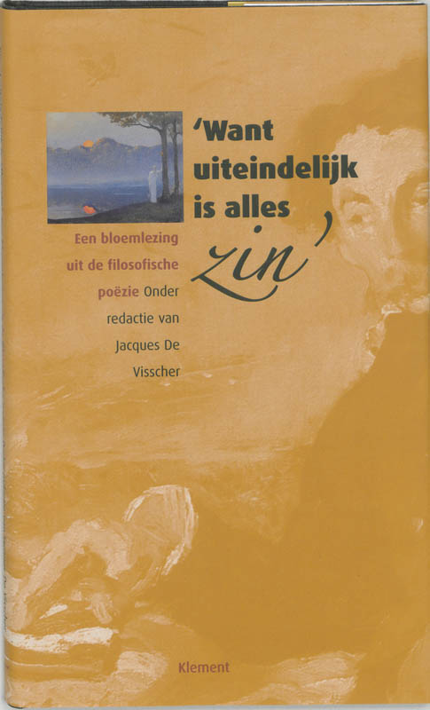 Omslag van Want uiteindelijk is alles zin