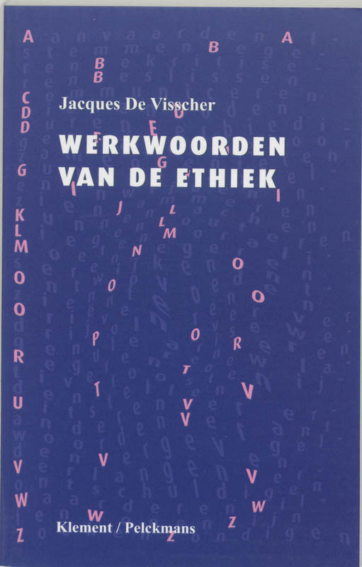 Omslag van Werkwoorden van de ethiek
